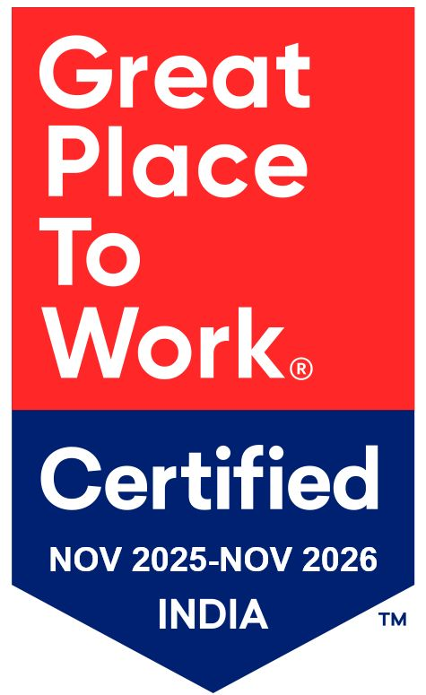 Great Place To Work Certified Nov 2025 - Nov 2026 Great Place To Work Certified