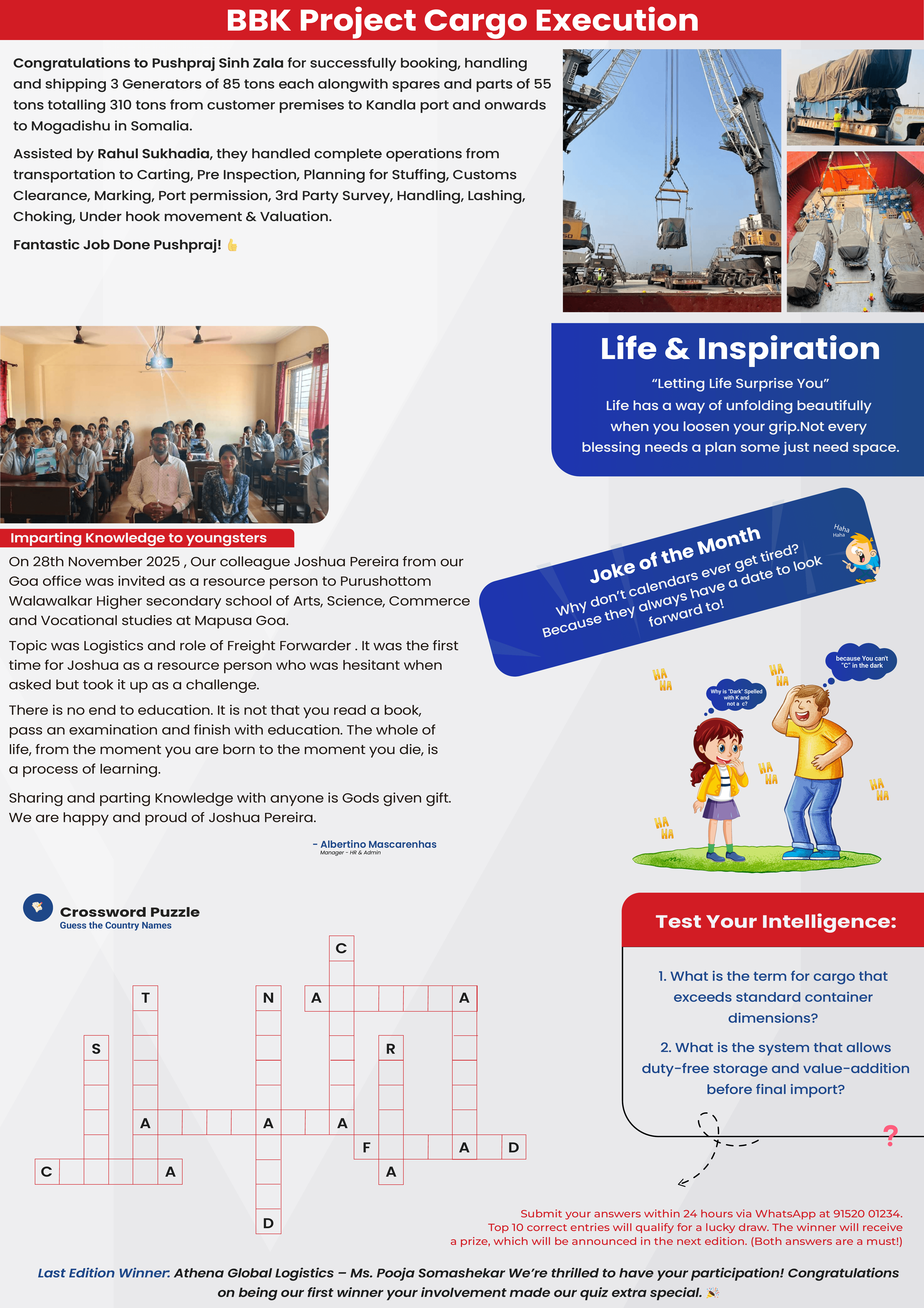 Athena Dispatch: December Issue 3 Page 4