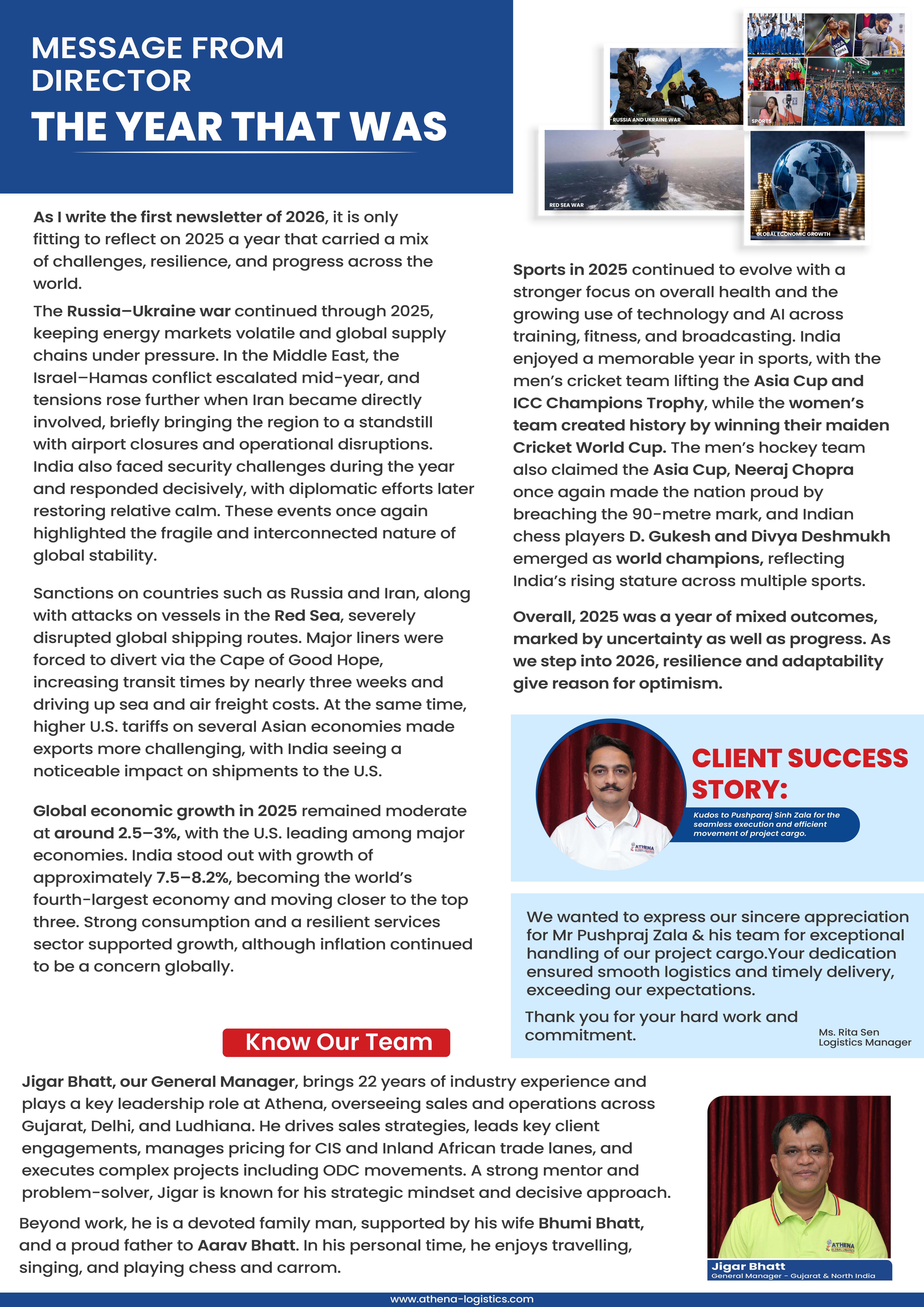 Athena Dispatch: January Issue 4 Page 2