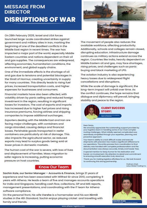 Athena Dispatch: March Issue 6 Page 2